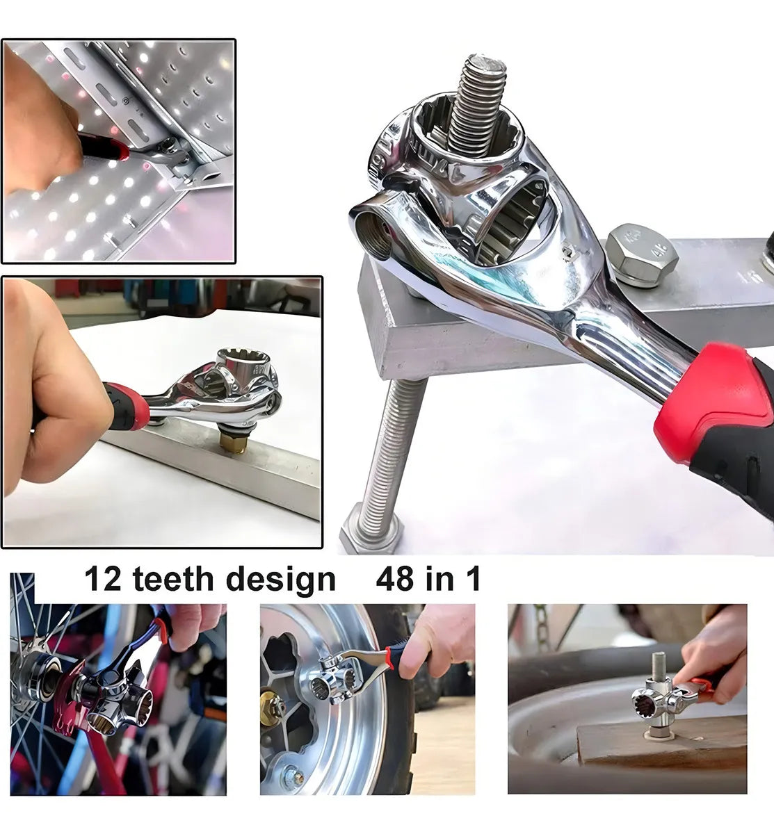 LLAVE INGLESA 48 EN 1 UNIVERSAL