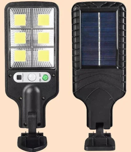 Lámpara solar con sensor de movimiento