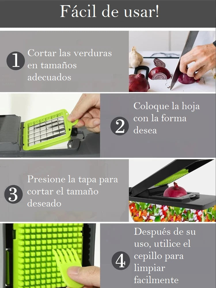 Cortador Picador Verduras16en1