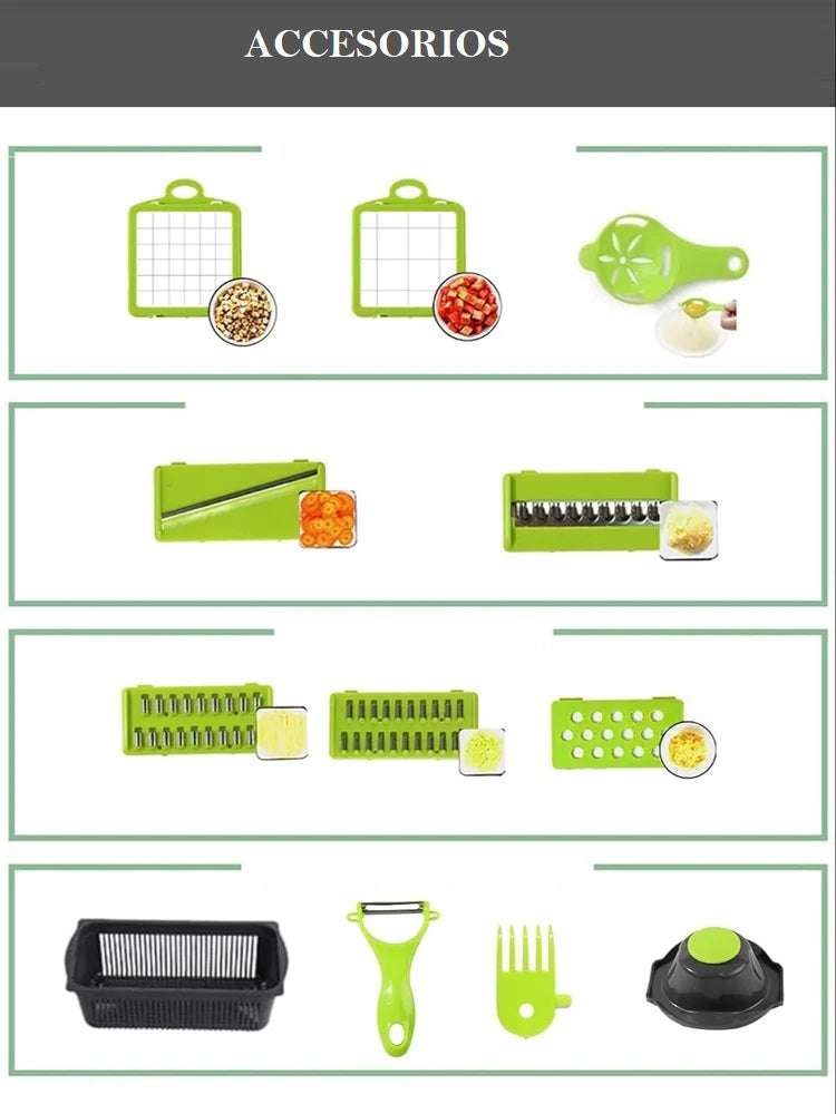 Cortador Picador Verduras16en1
