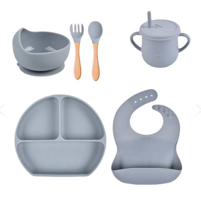 KIT VAJILLA BEBE COMPLETA LIBRE DE BPA