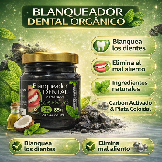 Blanqueamiento dental natural