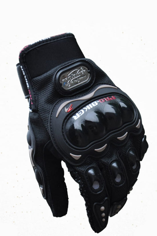 Guantes de moto con protección antideslizante