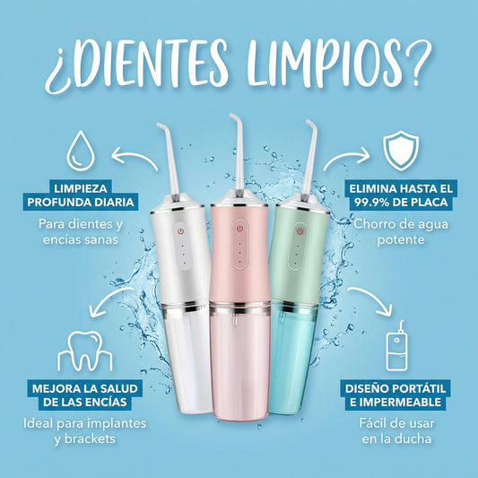 Irrigador Bucal Portátil Recargable - ISDU