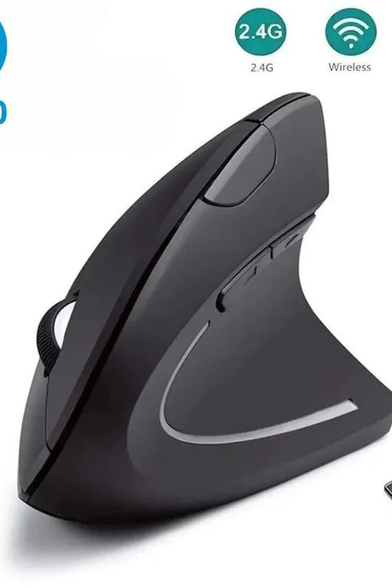 Mouse ergonómico HP inalámbrico con diseño vertical