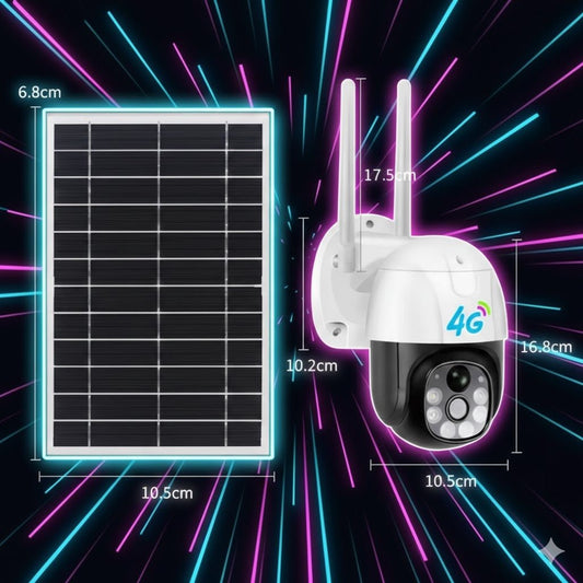CÁMARA CON LUZ SOLAR - ISDU