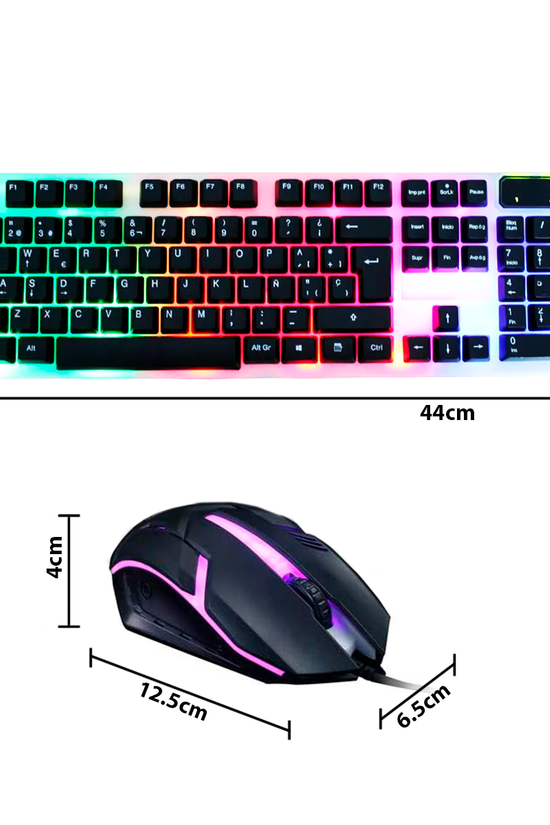 Combo Teclado + Mouse Gamer KT - 288 - ISDU