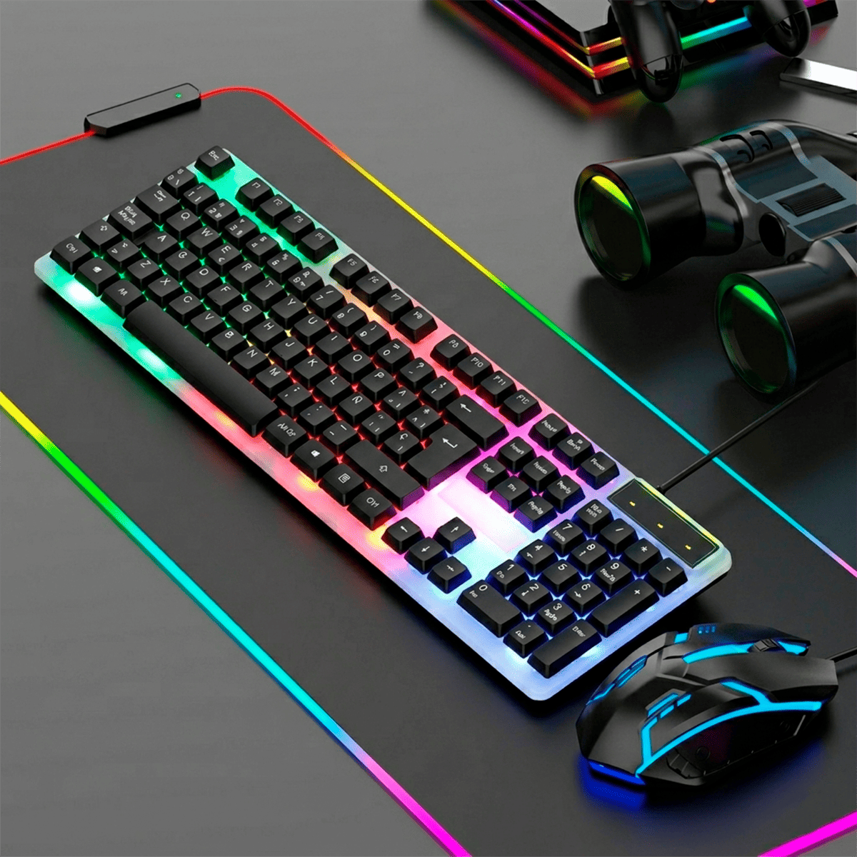 Combo Teclado + Mouse Gamer KT - 288 - ISDU
