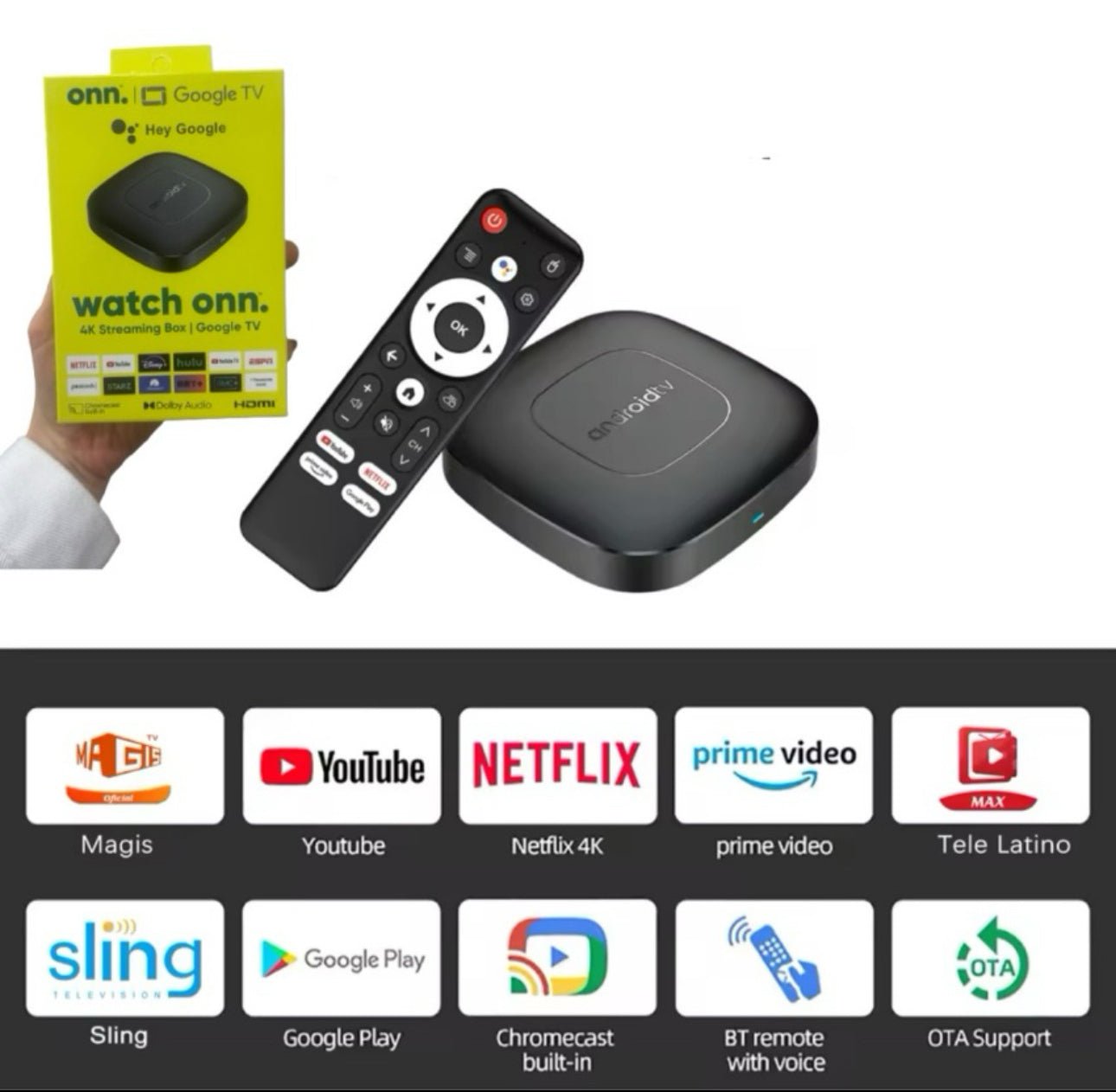 CONVERTIDOR SMART TV BOX WATCH ON 4K - ISDU