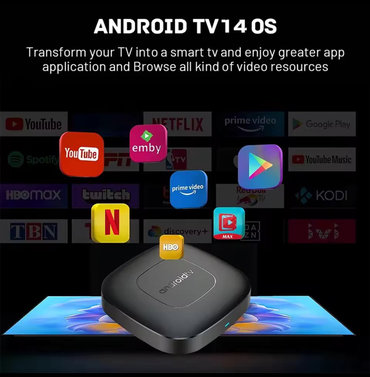 CONVERTIDOR SMART TV BOX WATCH ON 4K - ISDU