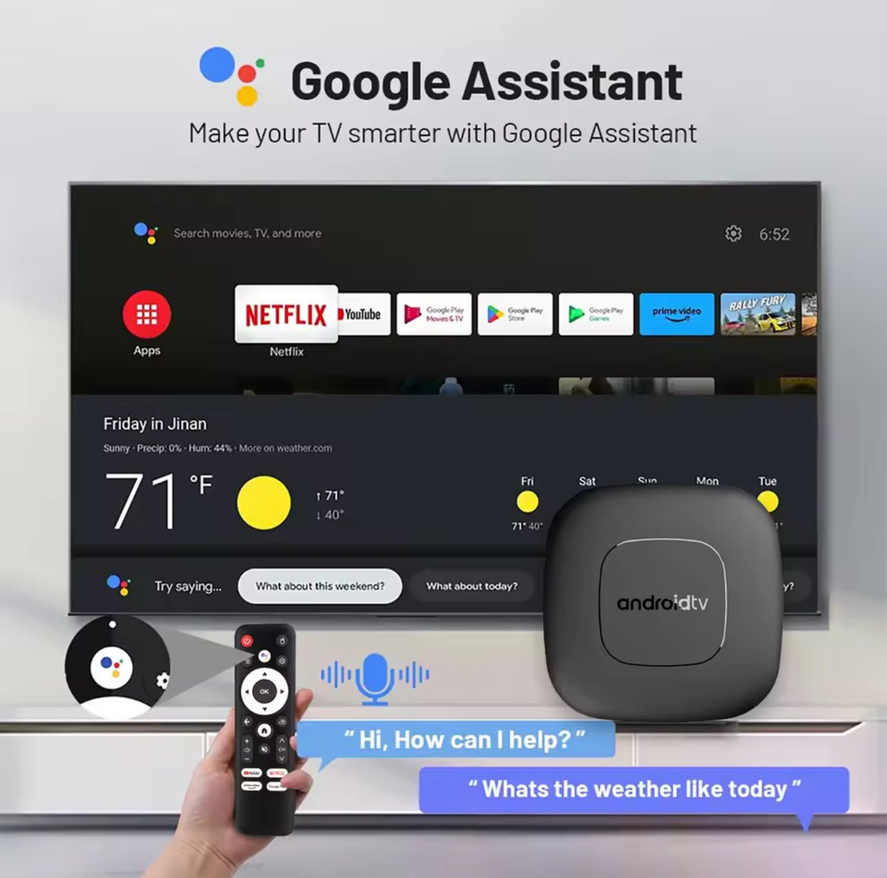 CONVERTIDOR SMART TV BOX WATCH ON 4K - ISDU