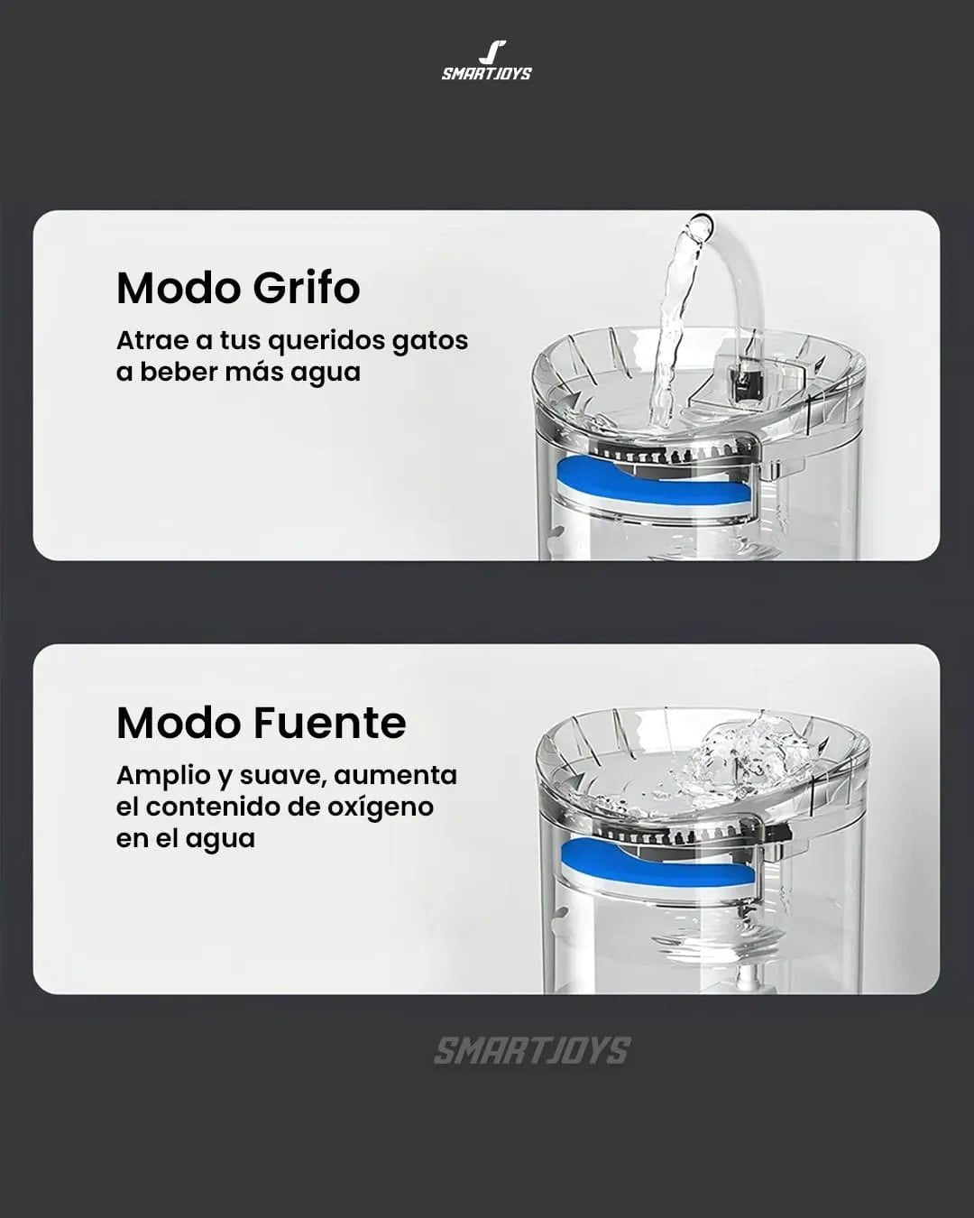 FUENTE PARA MASCOTAS CON SENSOR - ISDU