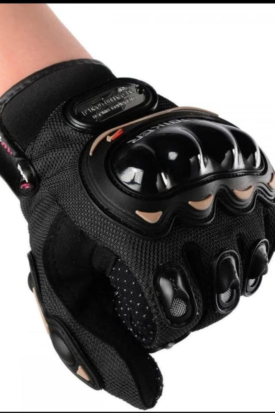 Guantes para motociclista resistentes