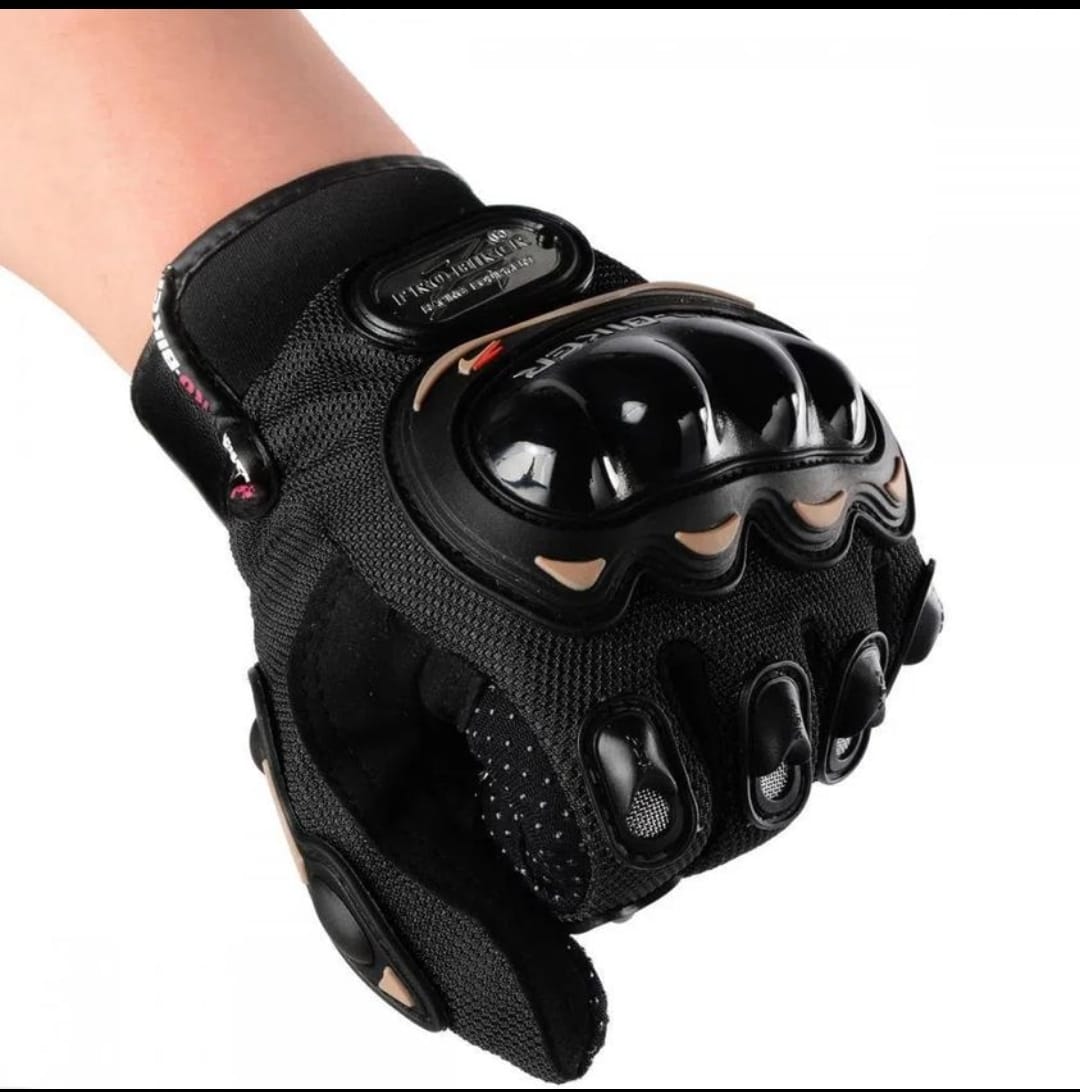 Guantes para motociclista resistentes