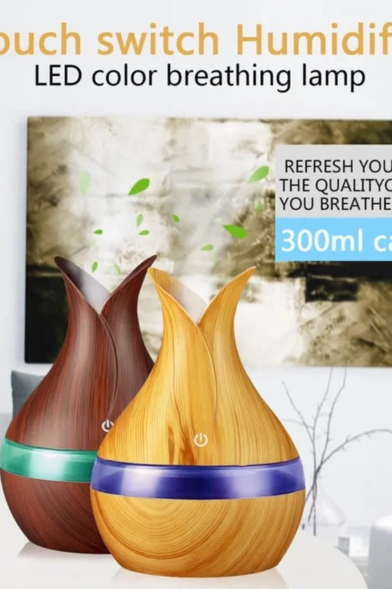 Humidificador de Aroma 300ML con Luz Led - ISDU