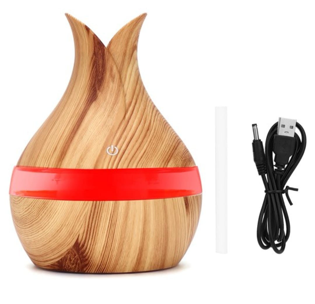 Humidificador de Aroma 300ML con Luz Led - ISDU