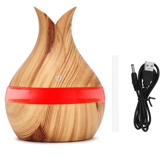 Humidificador de Aroma 300ML con Luz Led - ISDU