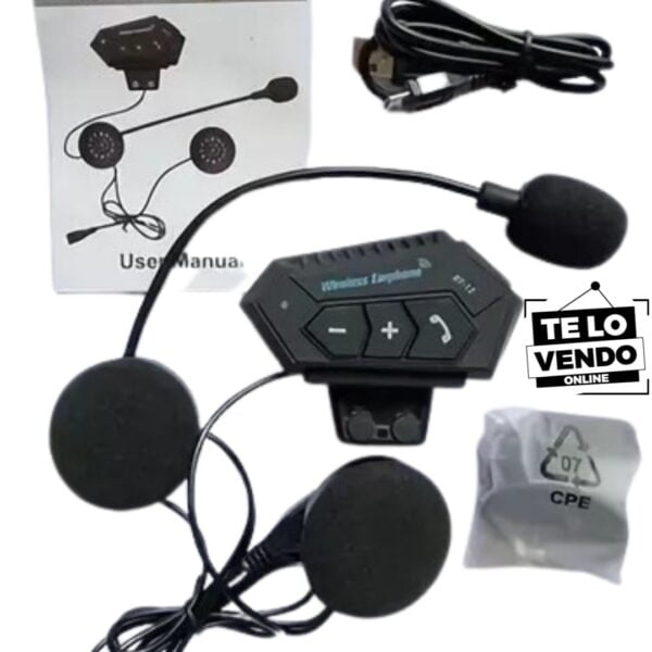 Intercomunicador Bluetooth Para Casco - ISDU