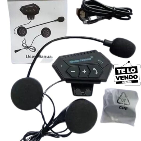 Intercomunicador Bluetooth Para Casco - ISDU