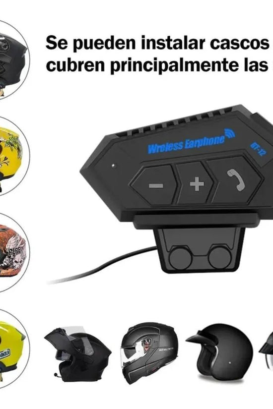 Intercomunicador Bluetooth Para Casco - ISDU