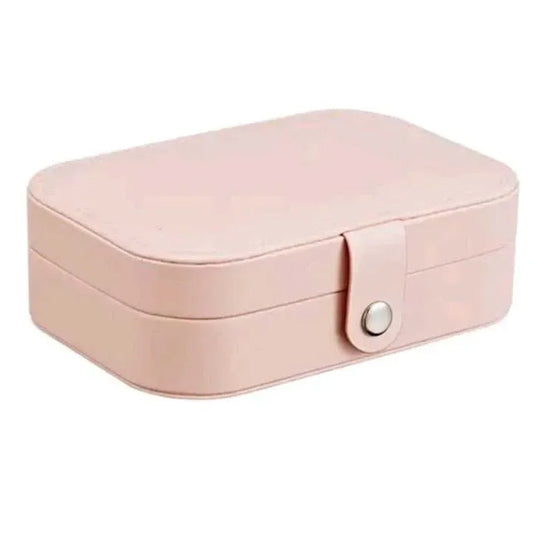 Joyero Portatil Viaje Organizador Rosa - ISDU