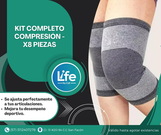 Kit Completo Compresión - X8 Piezas - ISDU