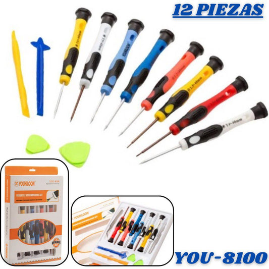 Kit De Destornilladores 12 YOU - 8100 - ISDU