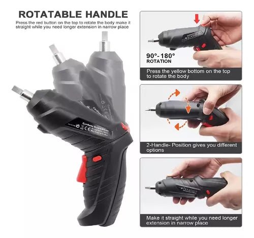 Kit Destornillador Inalámbrico + Estuche - ISDU