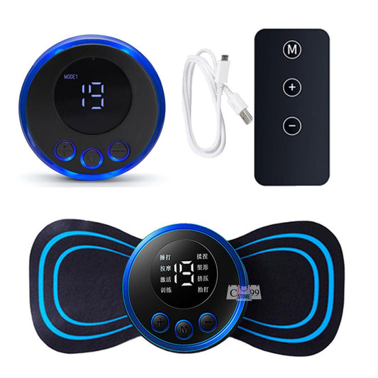 Mini Masajeador Cervical Electrico Recargable USB + CONTROL EXTRA - ISDU