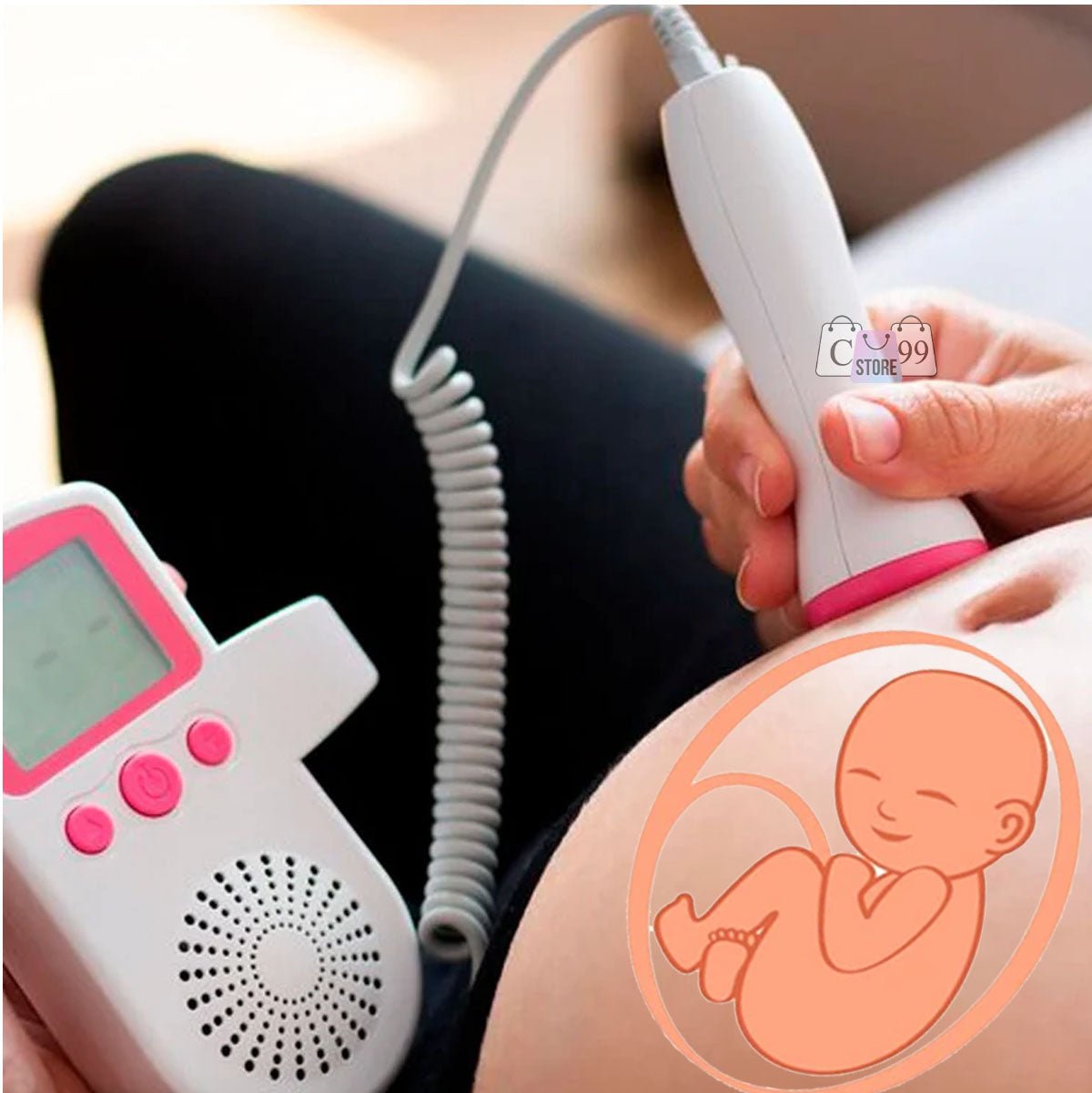 Monitor Latidos Fetales Doppler Embarazo - ISDU