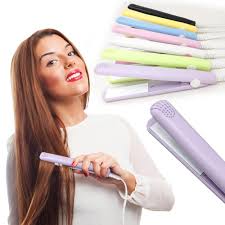 Plancha Mini Viajera Para Cabello Cerámica - ISDU