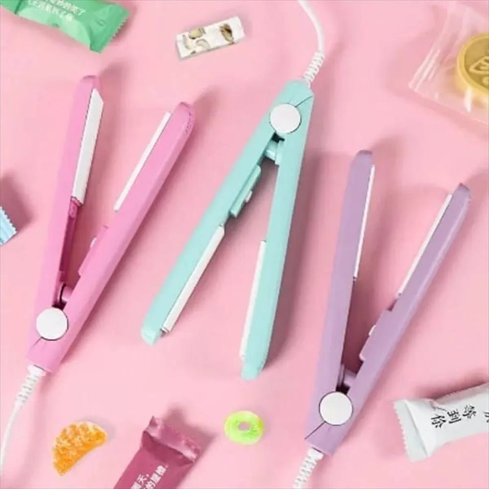 Plancha Mini Viajera Para Cabello Cerámica - ISDU