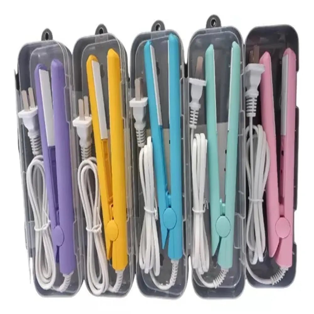 Plancha Mini Viajera Para Cabello Cerámica - ISDU