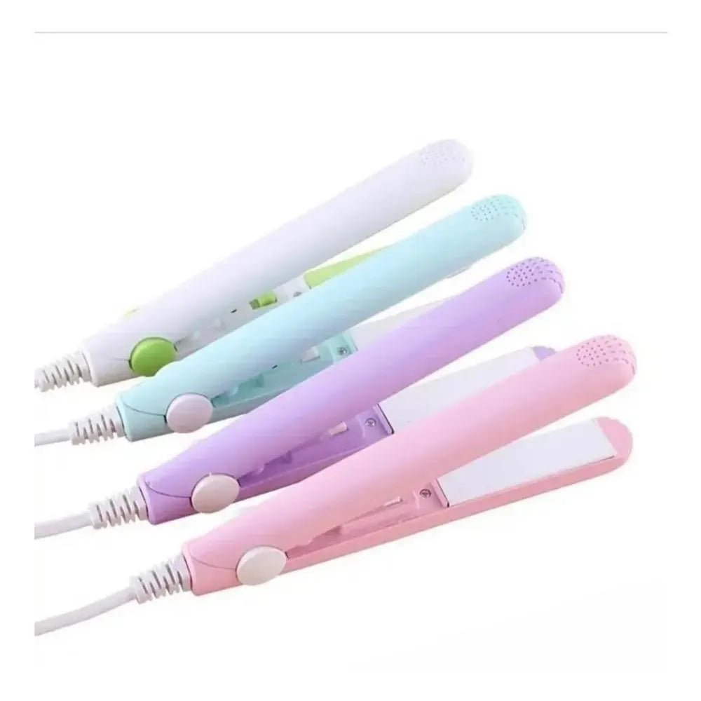 Plancha Mini Viajera Para Cabello Cerámica - ISDU