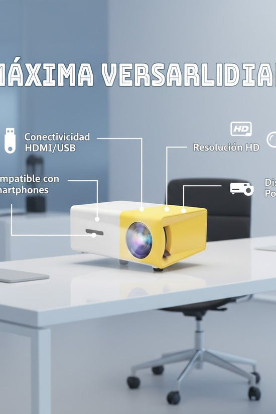 Proyector HD Portátil Premium - ISDU