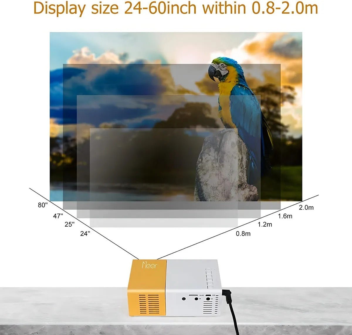 Proyector HD Portátil Premium - ISDU