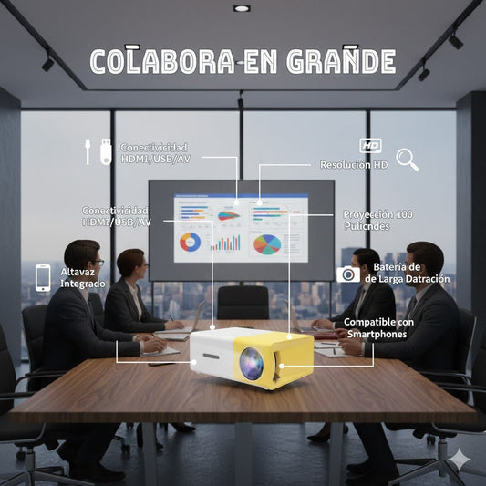 Proyector HD Portátil Premium - ISDU