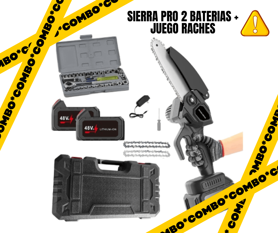 Sierra PRO 2 Baterias mas Juego Raches - ISDU