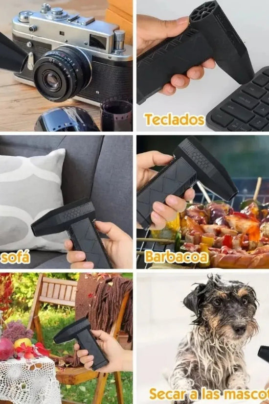 Soplador ventilador Turbo Rrecargable - ISDU